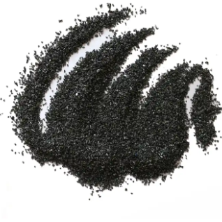 90 في المائة كحد أدنى و 98 في المائة من كربيد السيليكون الأسود